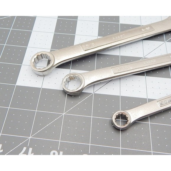 Craftsman Combination Wrenches SAE Set of 3 Forged in USA A-AF Series - Picture 4 of 6